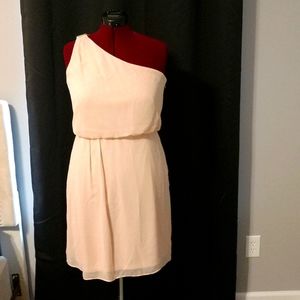 One shoulder dress